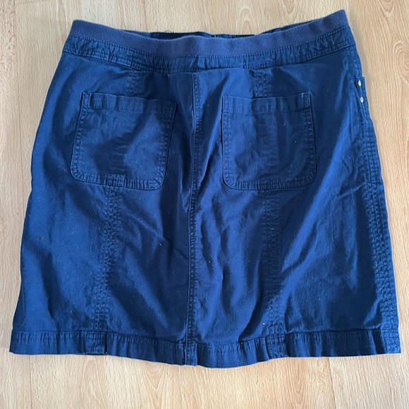 Karen Scott navy skorts size 8 - Picture 5 of 5